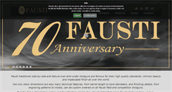 Desktop Screenshot of faustiarms.com