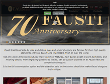 Tablet Screenshot of faustiarms.com